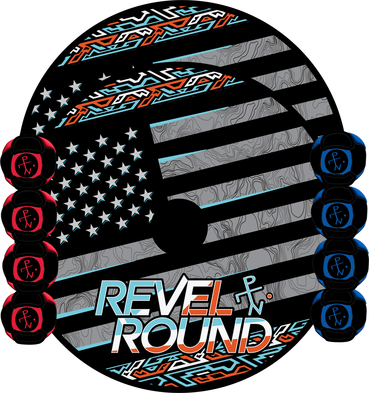 Revel Round - American Swag