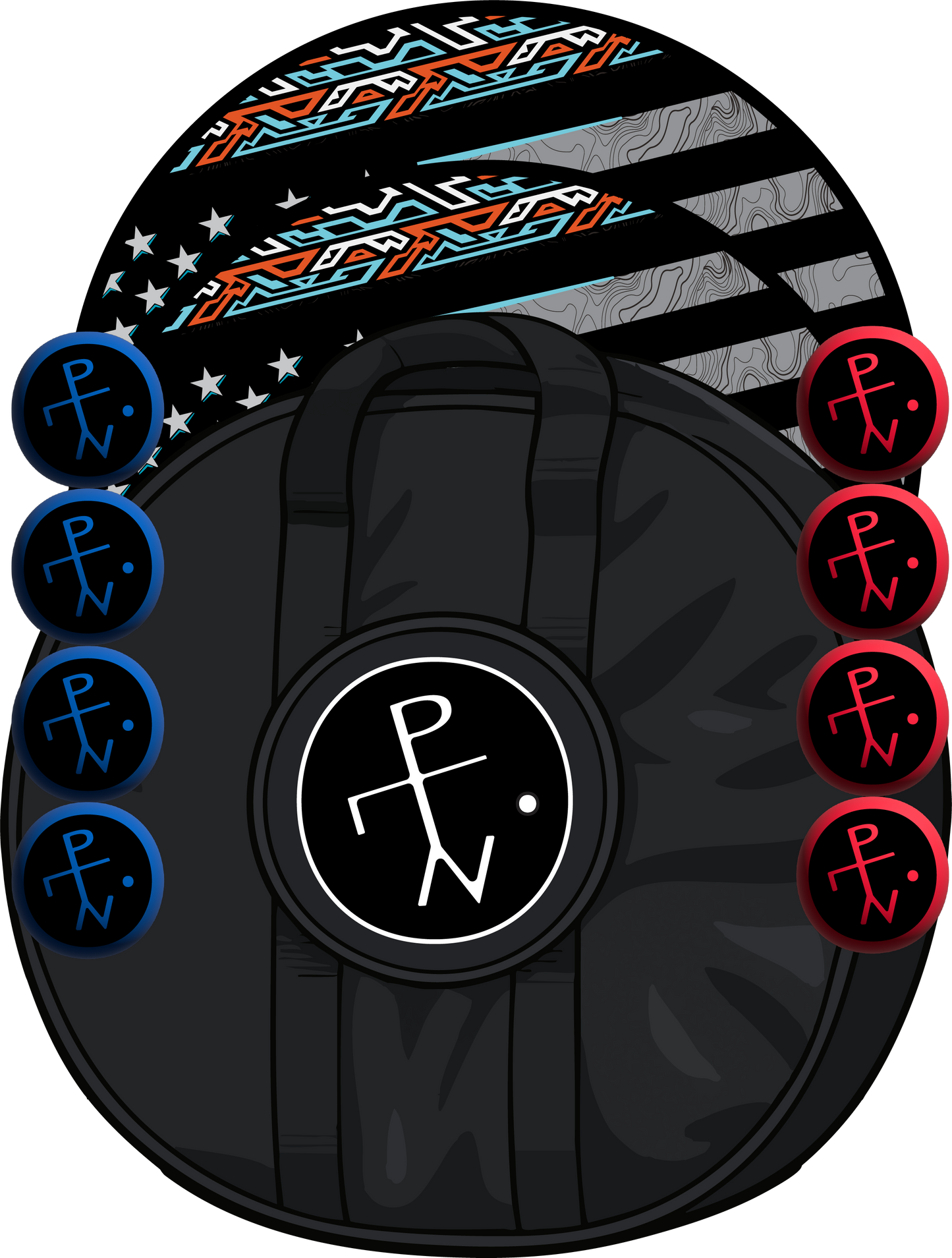Revel Round - American Swag