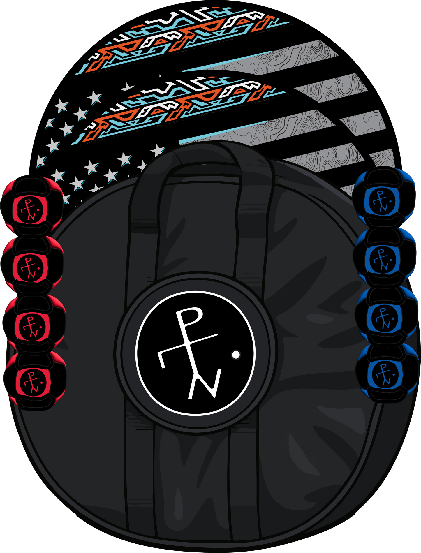 Revel Round - American Swag