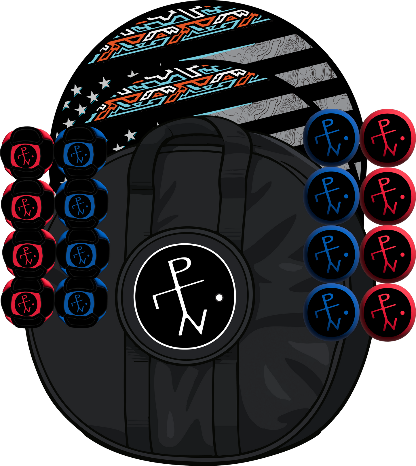 Revel Round - American Swag
