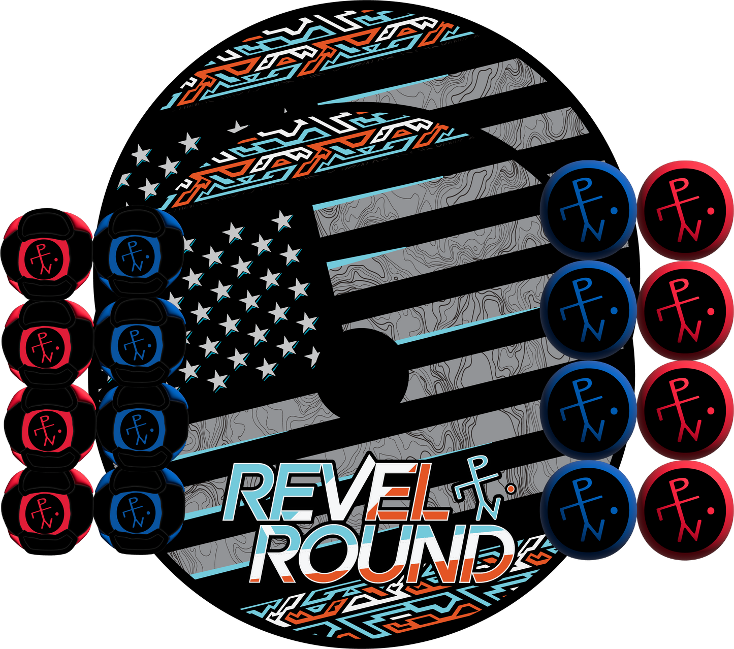 Revel Round - American Swag